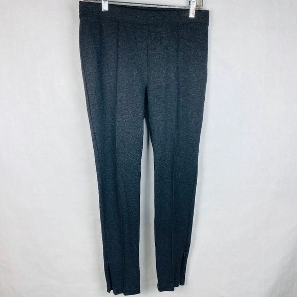 Talbots Heather Gray Stretch Leggings - Picture 1 of 6